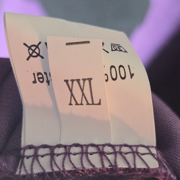 Purple A-Line Skirt with Poodle Design - Picture 4 of 6